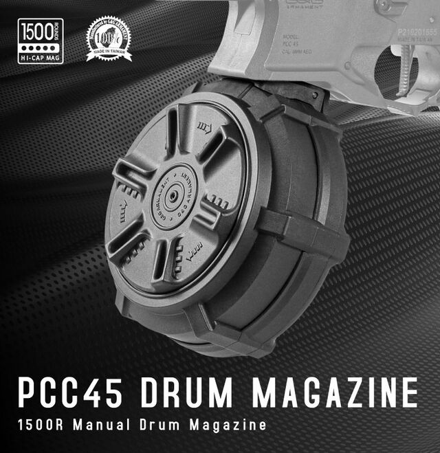 G&G PCC45 1500R Drum Magazine
