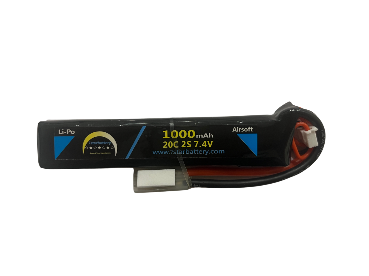 7 Star 7.4V 1000mAh Li-Po Airsoft Stick Battery