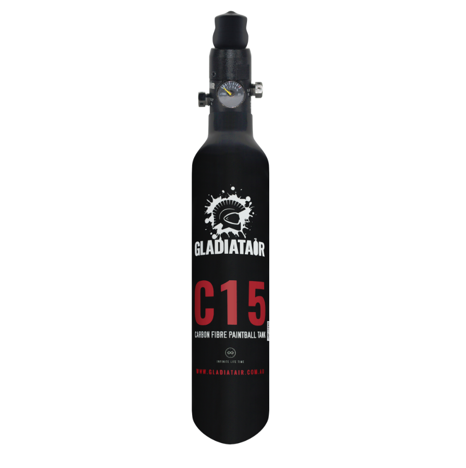 Gladiatair C15 15ci Composite 4500psi tank NO Regulator