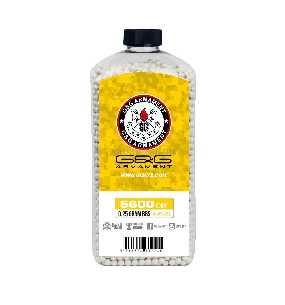 Perfect BB 0.25g Bottle 5600 Rounds (white)