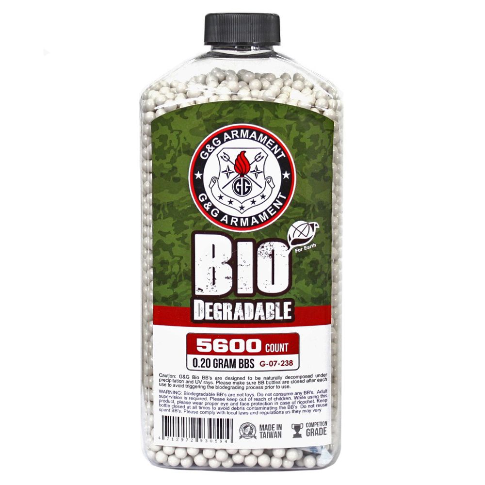 BIO BB 0.20g Bottle 5600 Rounds (white)