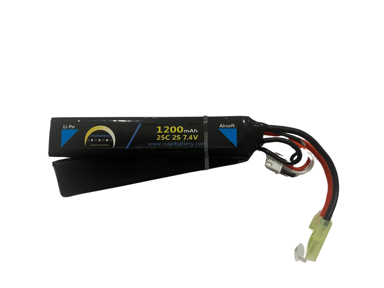 7 Star 7.4V 1200mAh Li-Po Airsoft Stick Battery