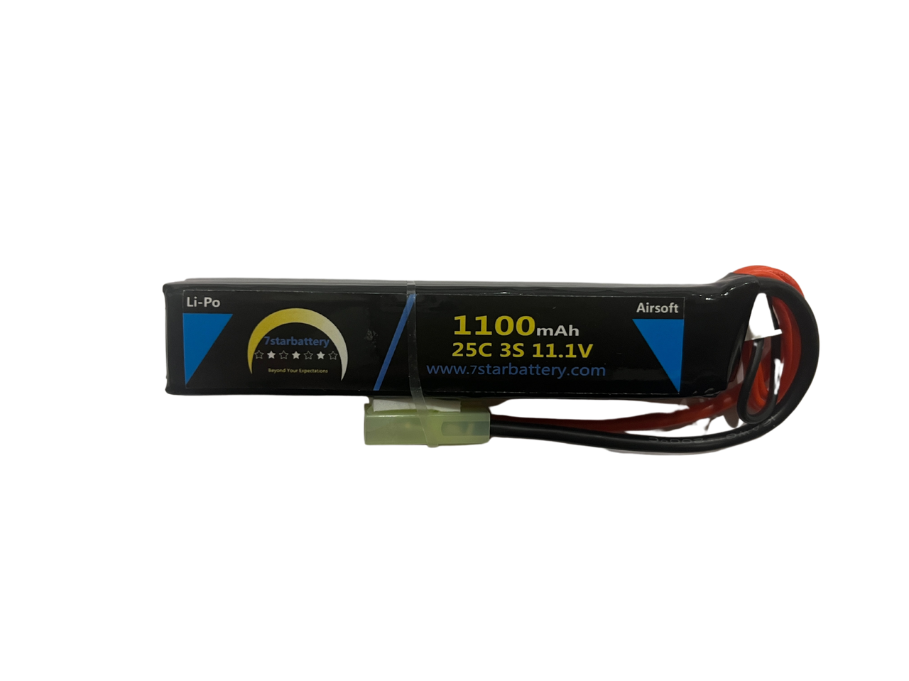 7 Star 11.1V 1100mAh Li-Po Airsoft Stick Battery