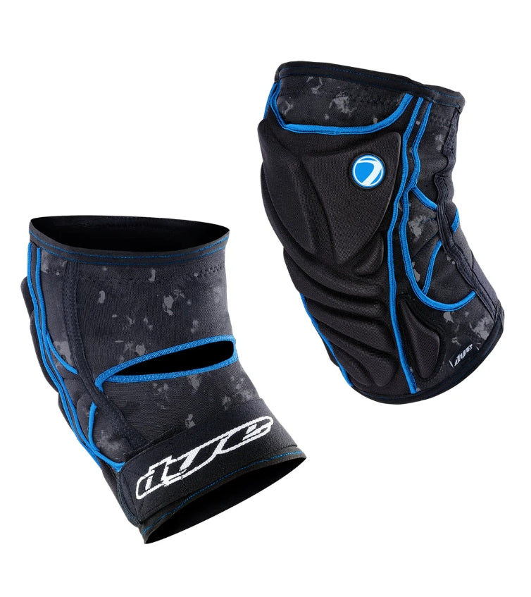 Dye Performance Knee Pads - DyeCam Black/Cyan L