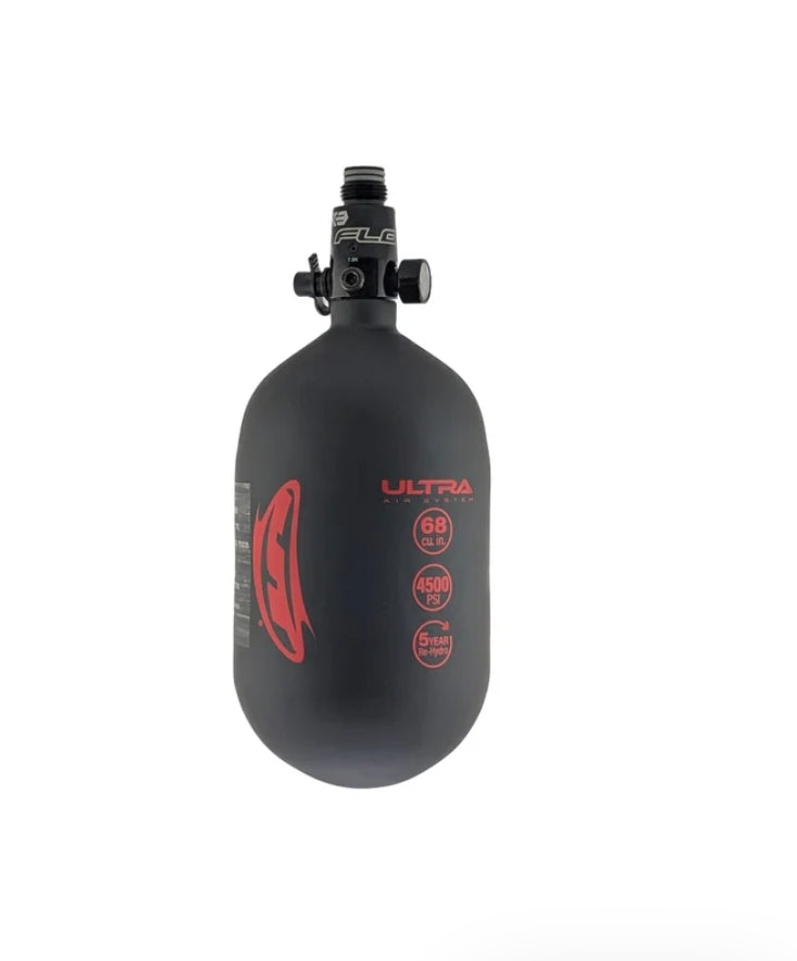 JT Ultra Light 68ci Tank Red Label w/ Empire FLO Basic Regulator