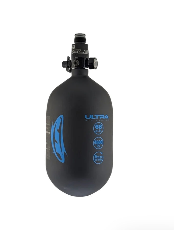 JT Ultra Light 68ci Tank Blue Label w/ Empire FLO Basic Regulator