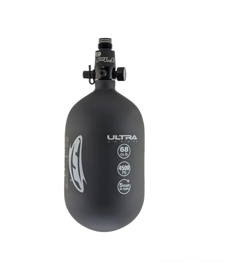 JT Ultra Light 68 ci Tank White Label w/ Empire FLO Basic Regulator