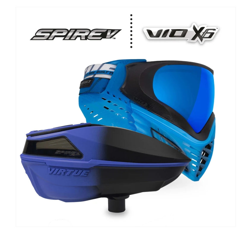Virtue Spire V + VIO X6 Combo - Blue Ice