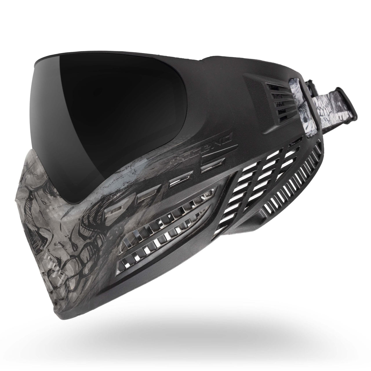 Virtue VIO Ascend Goggle - Clear Skull LE