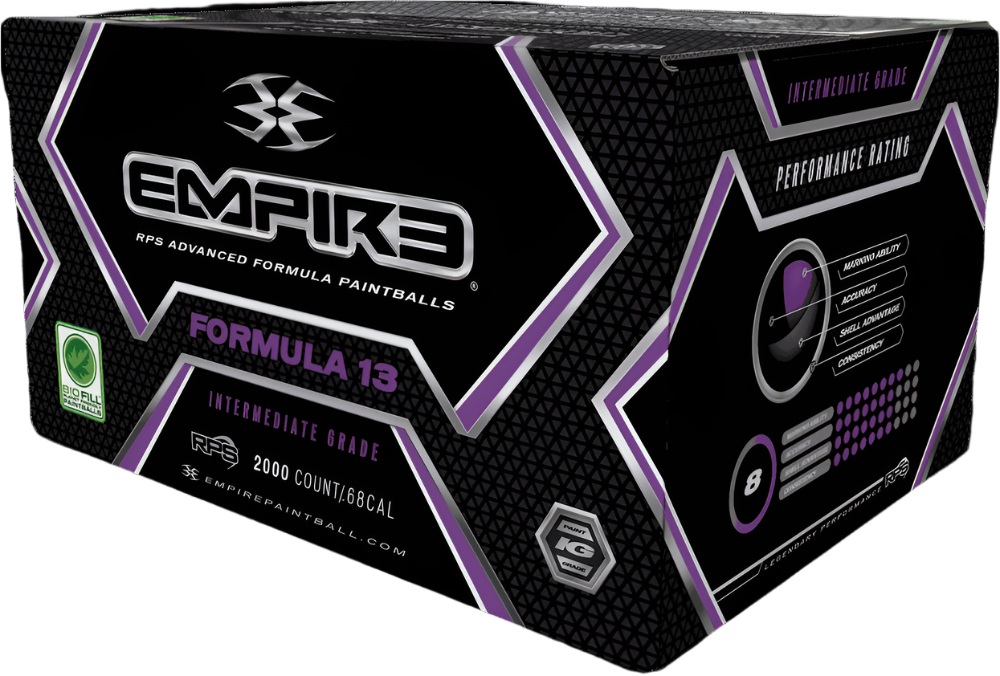 Empire Formula 13 Paintballs 2000 Yellow Fill