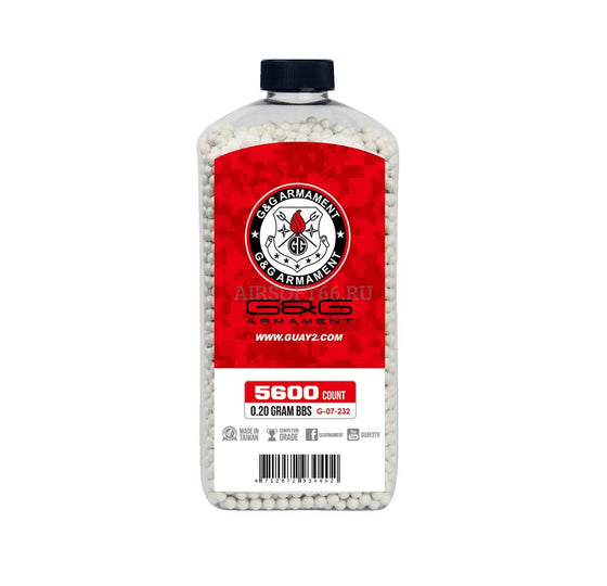 Perfect BB 0.20g Bottle 5600 Rounds (white)