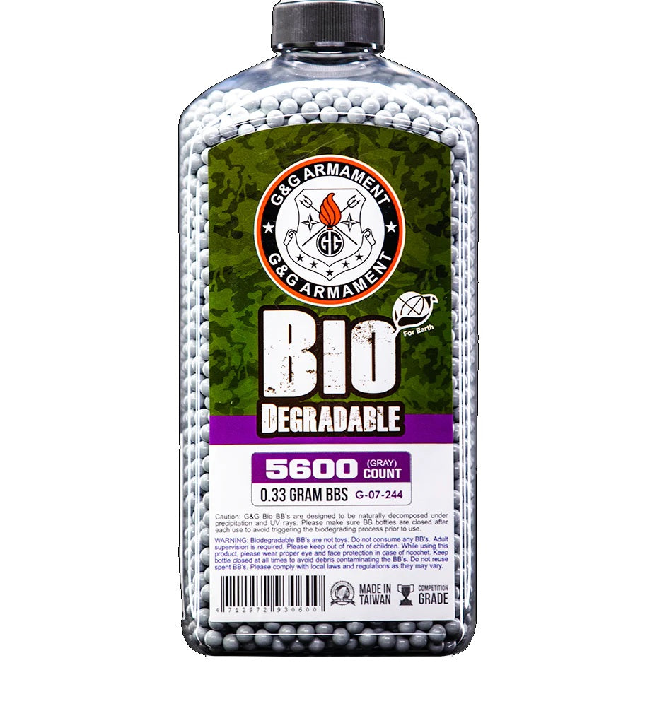 BIO BB 0.33g Bottle 5600 Rounds (Grey)