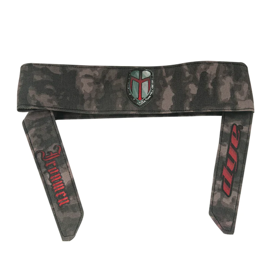 Dye Head Tie - Ironmen Bark