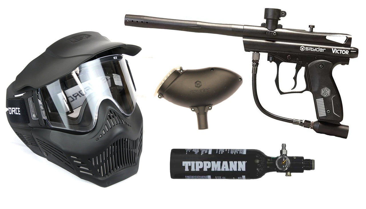 Spyder Victor Paintball Marker - Black