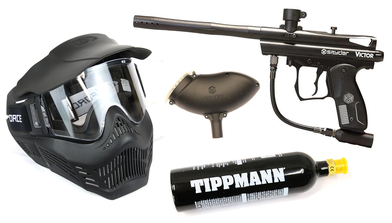 Spyder Victor Paintball Marker - Black