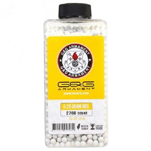 Perfect BB 0.25g Bottle 2700 Rounds (white)