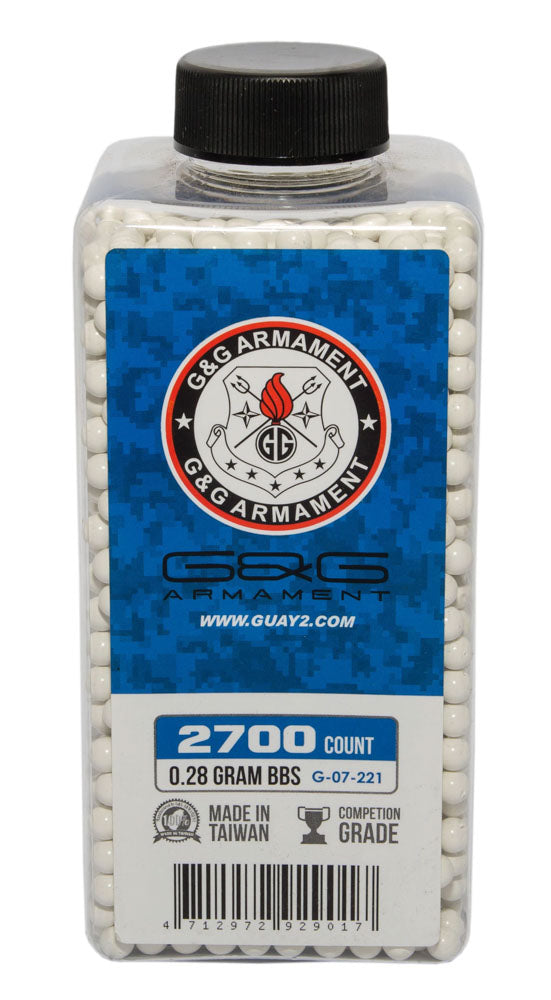 Perfect BB 0.28g Bottle 2700 Rounds (white)