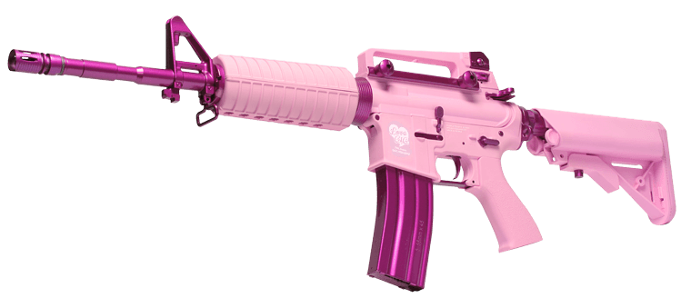 G&G FF16 CARBINE PINK ELECTRIC AIRSOFT RIFLE
