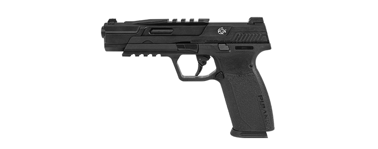 G&G Piranha TR Gas Blowback Airsoft Pistol - Black